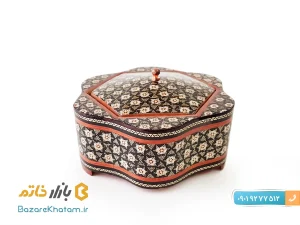 شکلات خوری خاتم کاری شده اصفهان