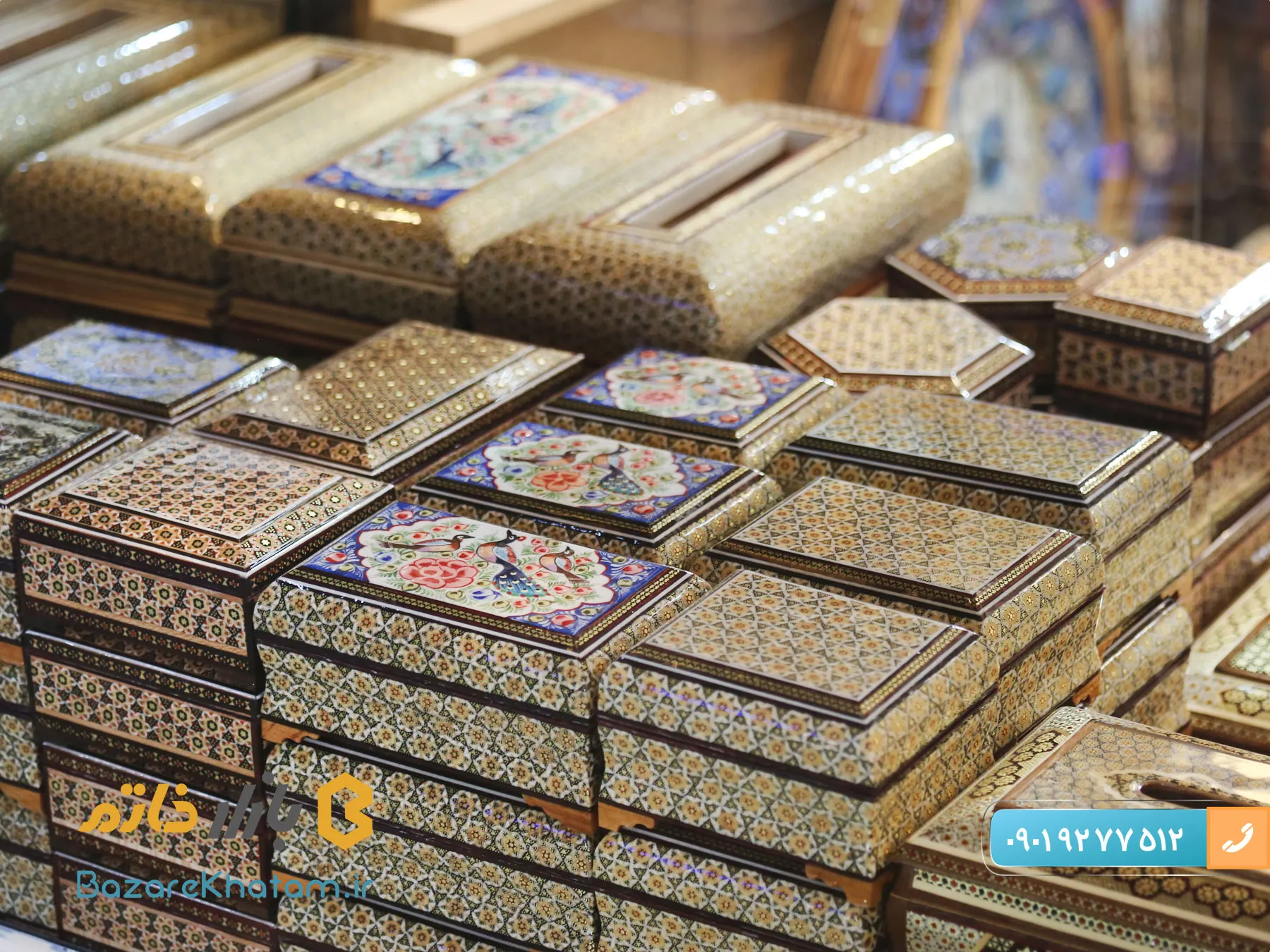 خاتم کاری چیست؟ هنر اصیل خاتم کاری در ایران