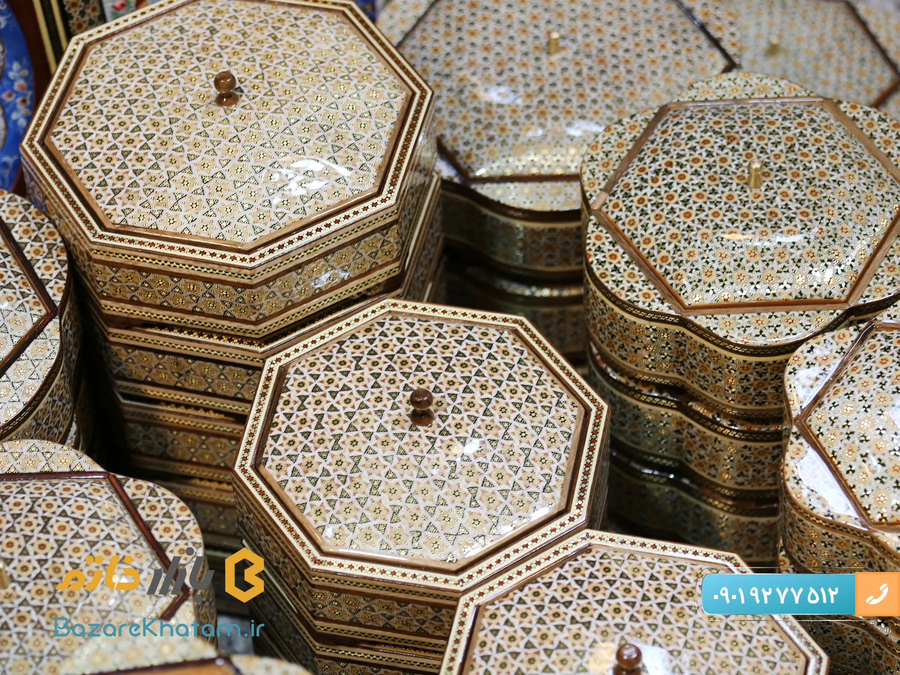 خاتم کاری چیست؟ هنر اصیل خاتم کاری در ایران