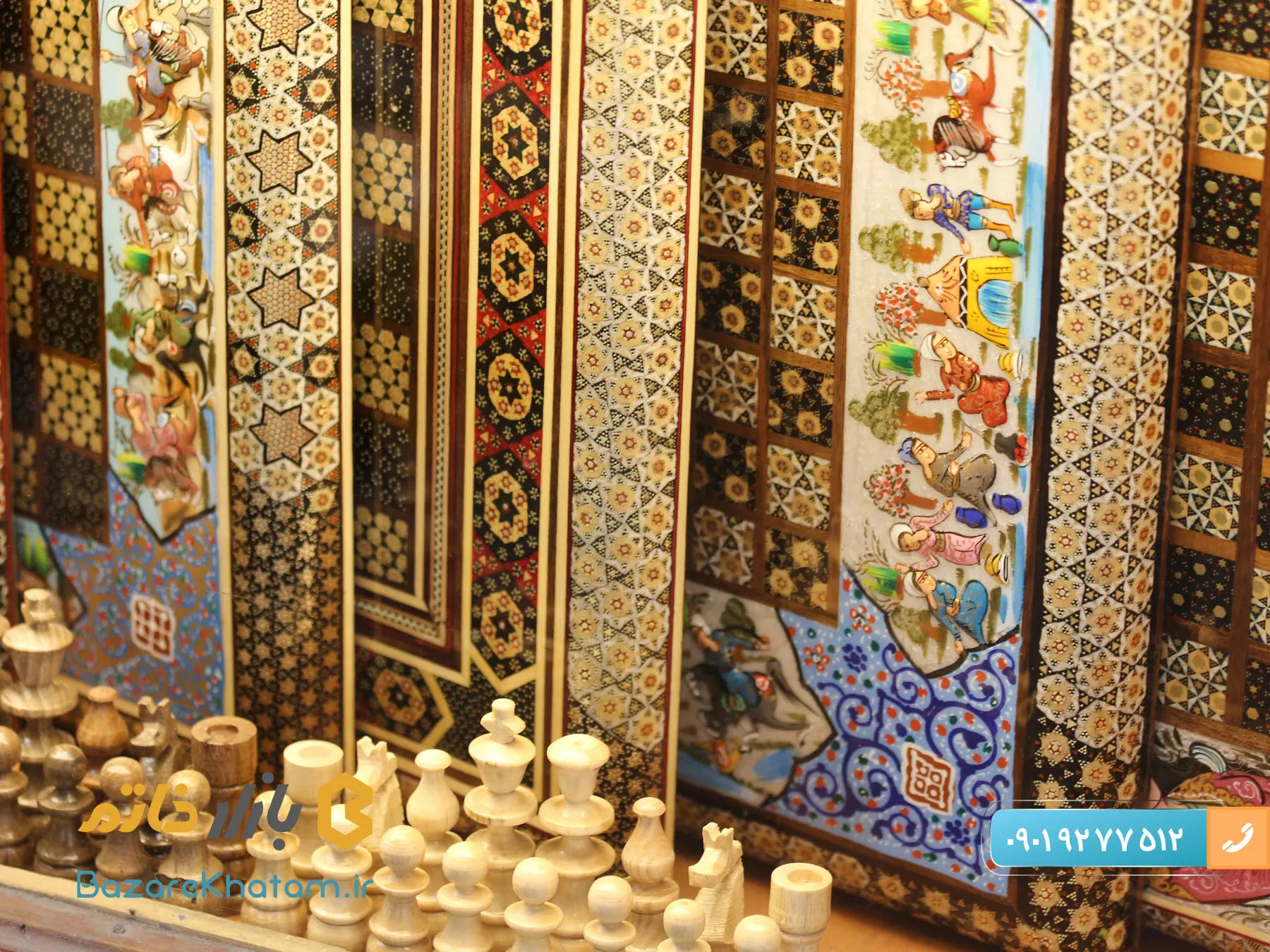 خاتم کاری چیست؟ هنر اصیل خاتم کاری در ایران