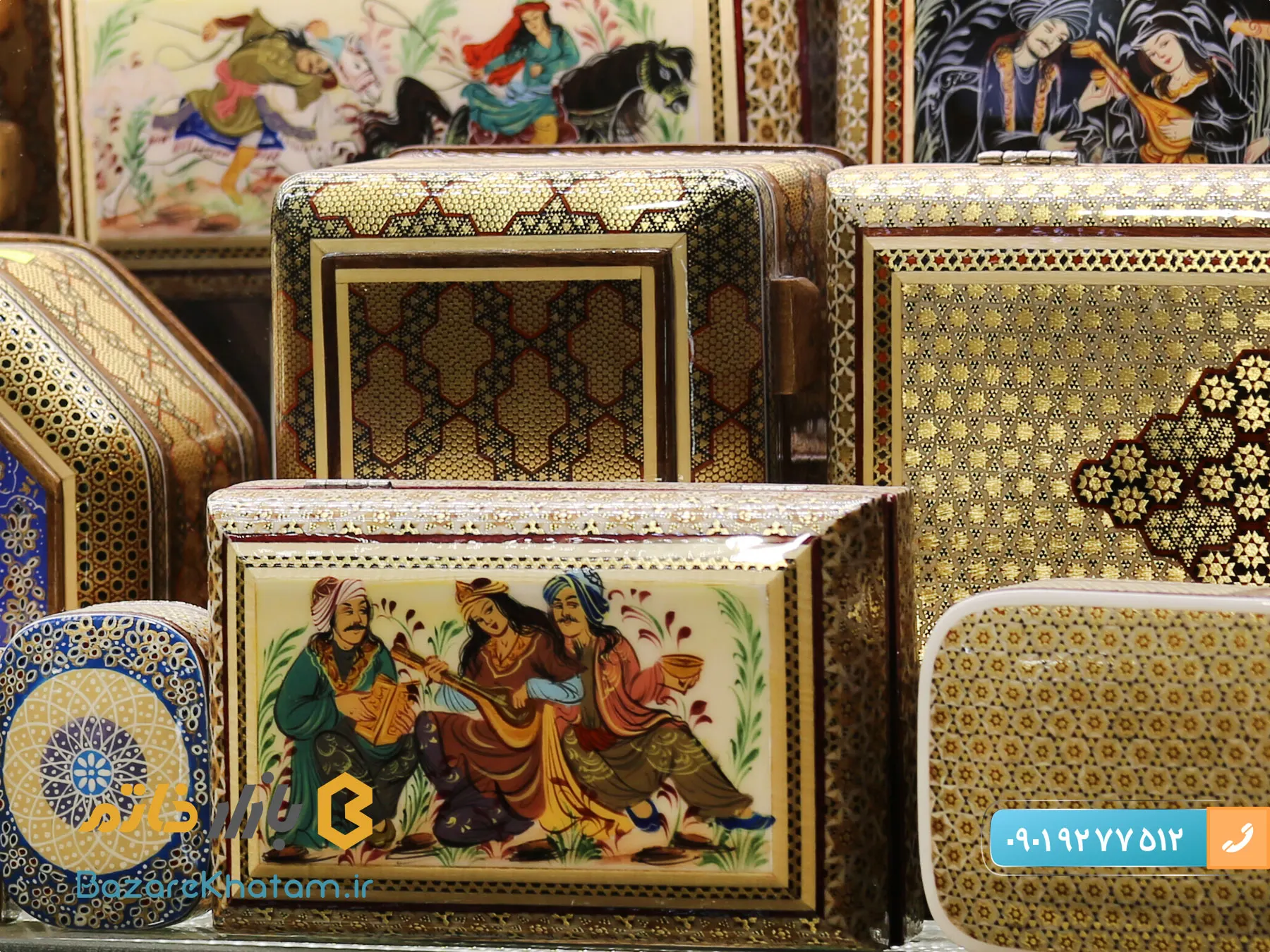 خاتم کاری چیست؟ هنر اصیل خاتم کاری در ایران