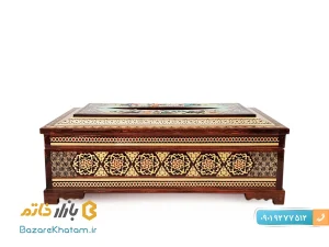 جعبه کلینکس دستمال کاغذی خاتم کاری اصفهان