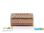 صندوقچه خاتم کاری شده اصفهان (یخدان)