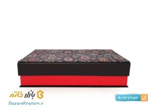 ست هدیه گلدان خاتم کاری و ترمه