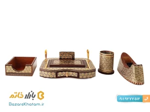 ست میز اداری خاتم کاری اصفهان