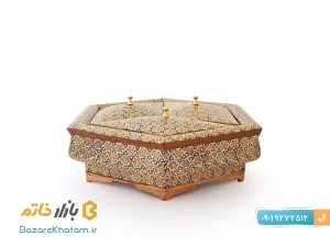 شکلات خوری سه درب خاتم کاری اصفهان