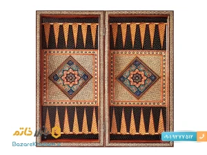 تخته نرد خاتم کاری و مینیاتور